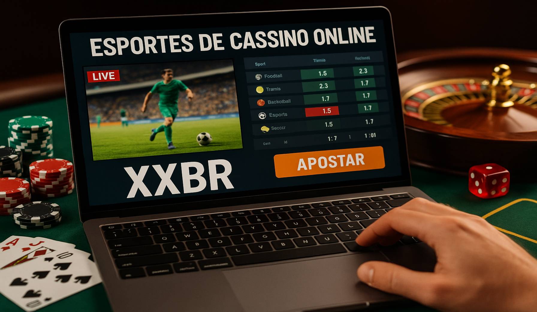 Aposte em apostas esportivas no cassino online XXBR