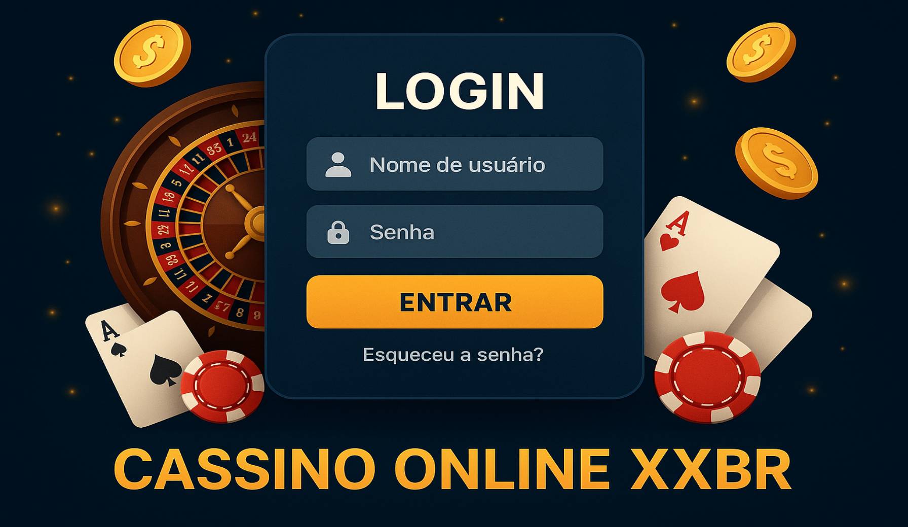 Criar uma nova Conta no plataforma XXBR